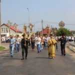 Настоятель и прихожане Христорождественской церкви приняли участие в Крестном ходе в Неделю Белорусских Святых.